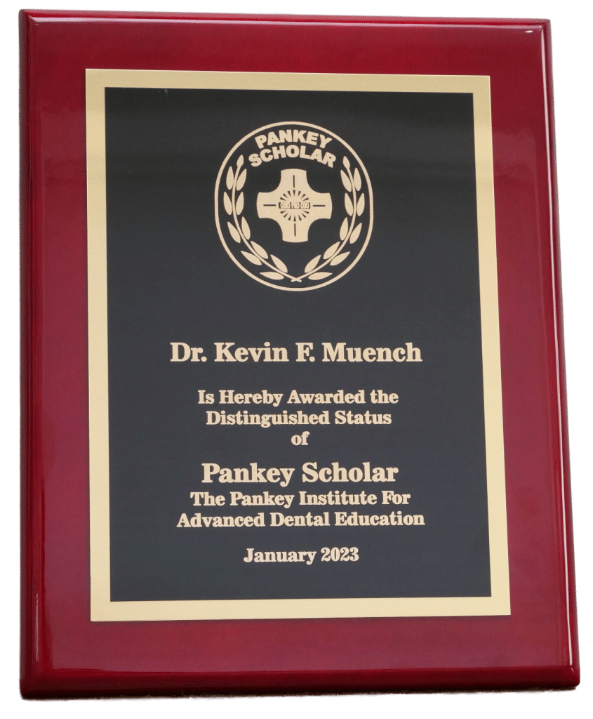 Dr. Kevin Muench DMD, MAGD Qualifications